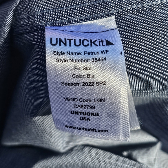UNTUCKit Wrinkle-Free Short-Sleeve Petrus Shirt - Picture 5 of 7